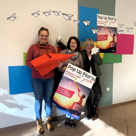 Pop Up Pilot*in gesucht